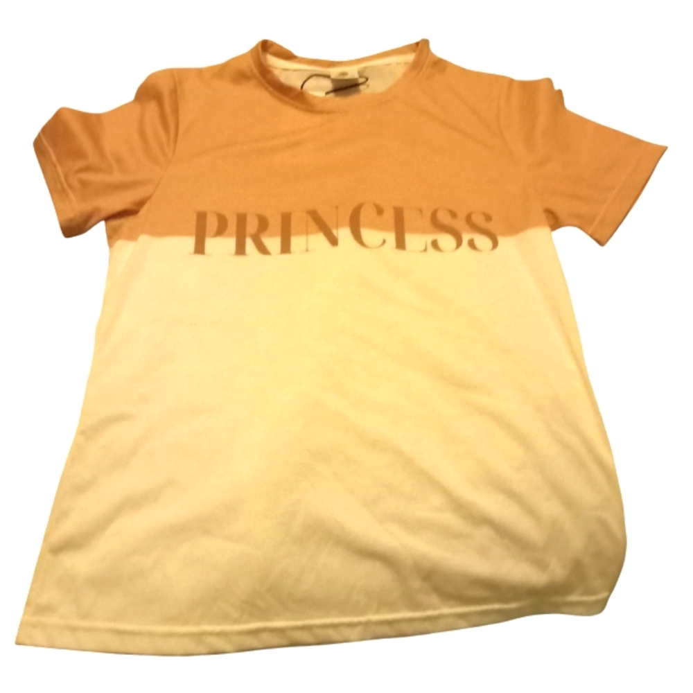 NWT Womens Size Small Princess Pink & White T